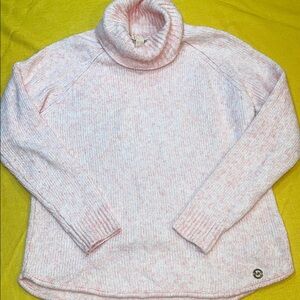 Pink Turtleneck Sweater